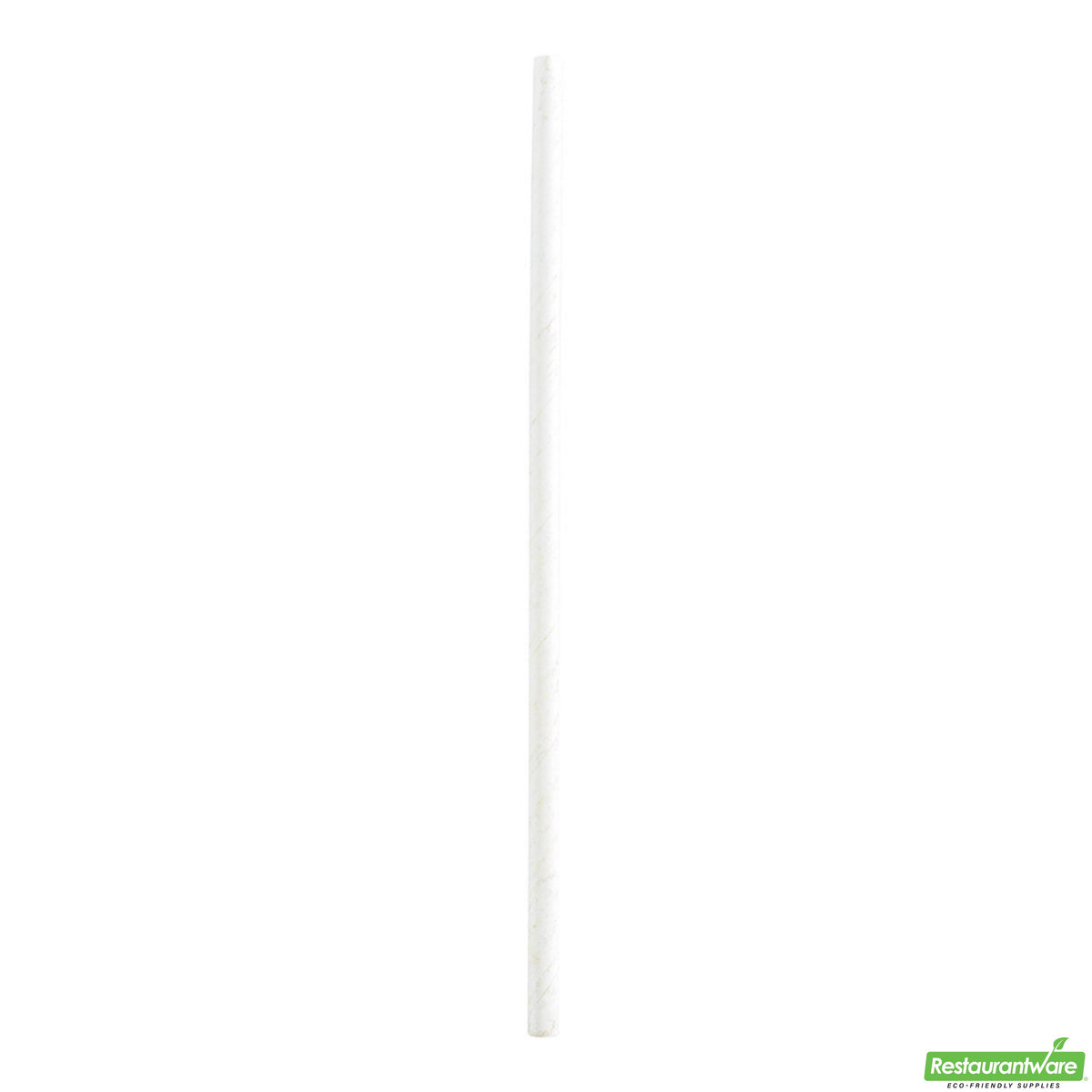 Straws, 7.75 Inch, Paper, White, Biodegradable, Sustainable,1 - 100 COUNT
