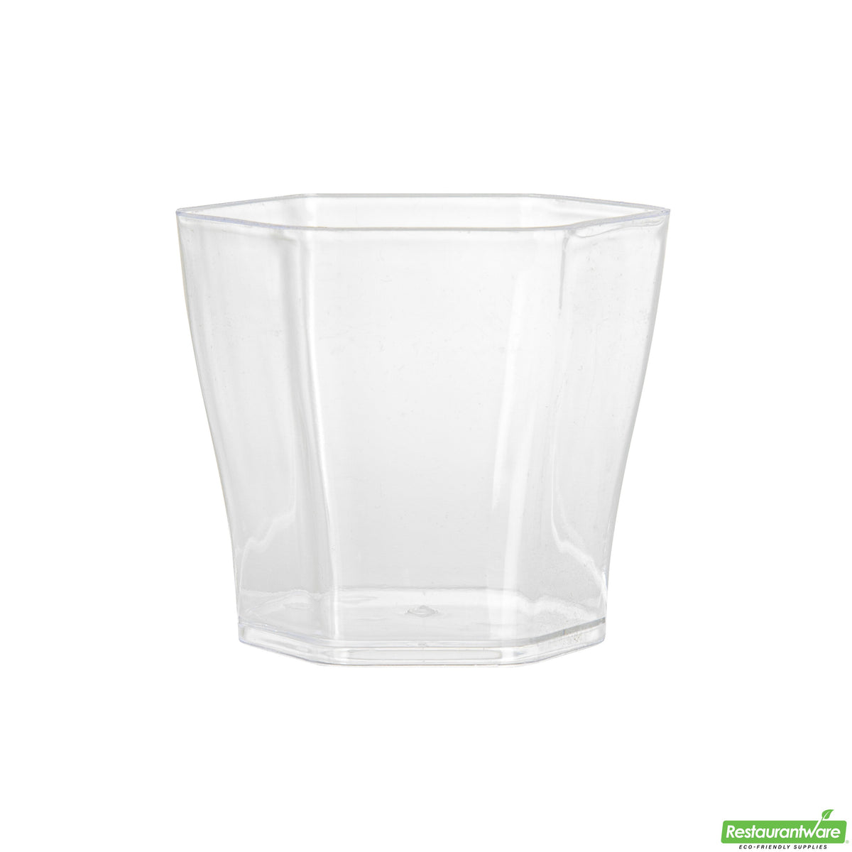 Cups, Dessert, 2 Ounce, Plastic, Clear, Hexagon, Heavyweight, 2 Ounce,1 - 100 COUNT