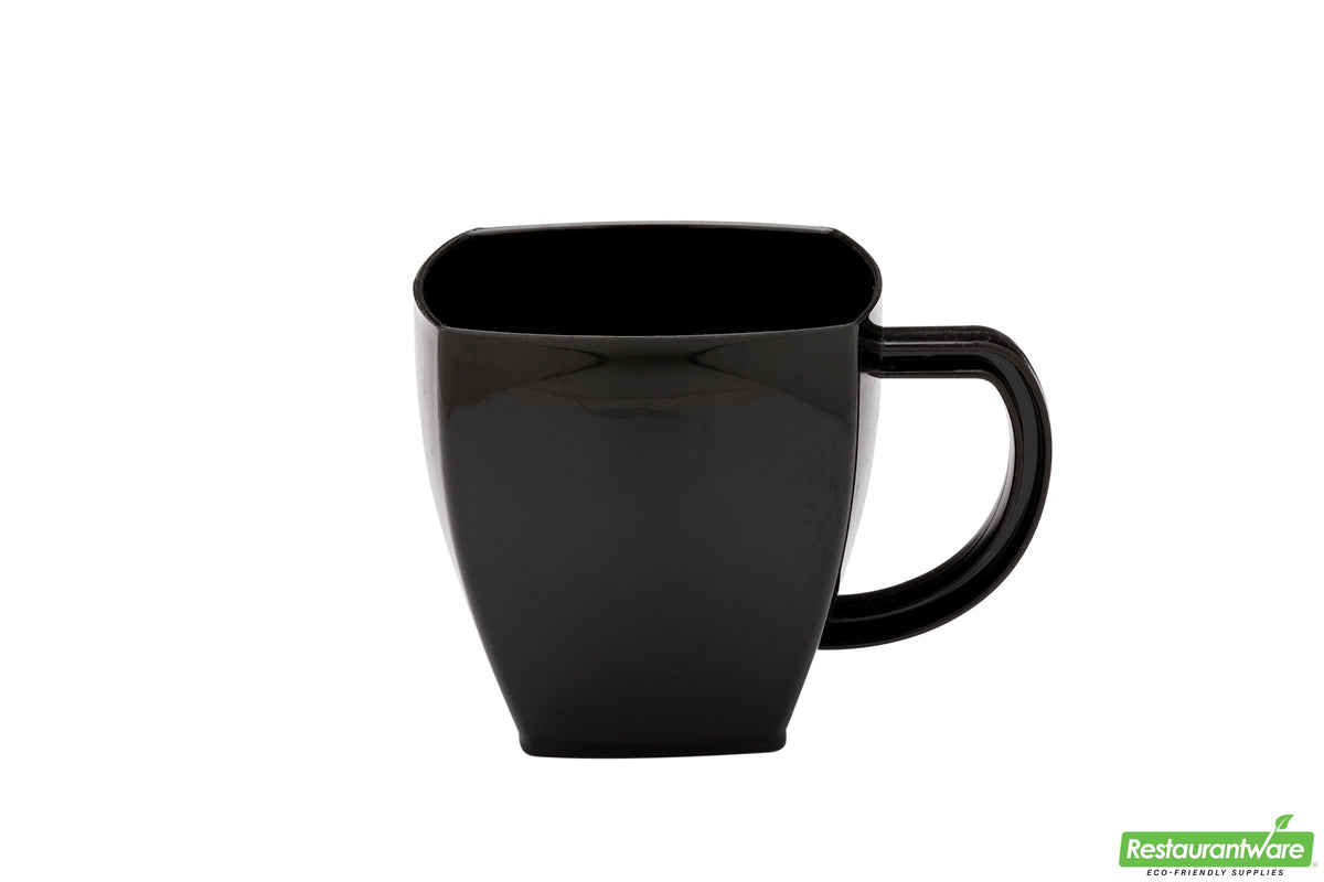 Cups, Coffee, 5 Ounce, Plastic, Black, Soft Square, Heavyweight, 5 Ounce,1 - 100 COUNT