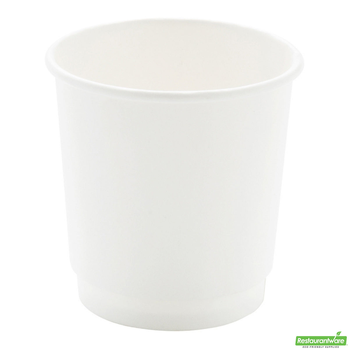 Cups, Hot, 4 Ounce, Paper, White, Double Wall, 4 Ounce,1 - 500 COUNT