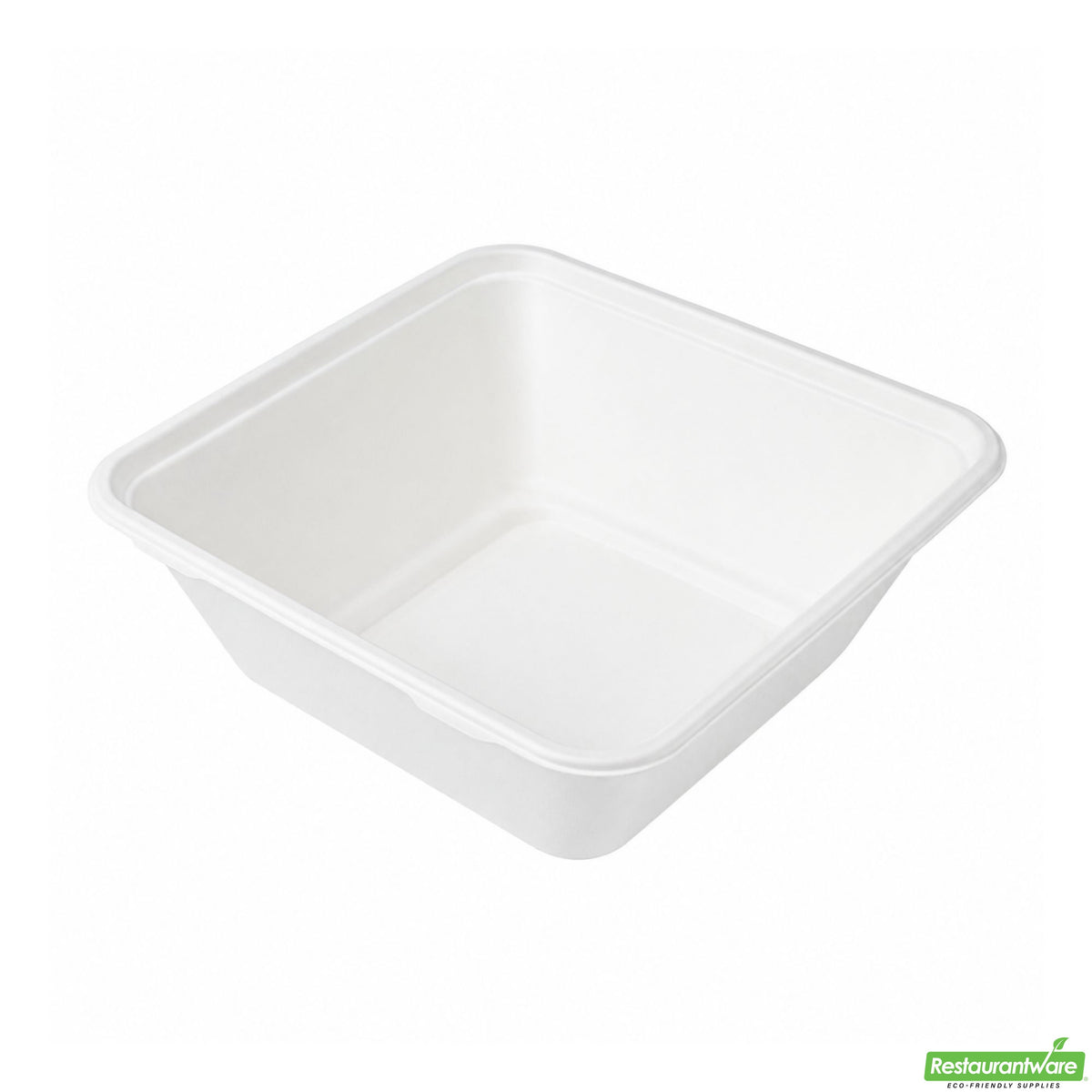 Bowls, Serving, Pulp Tek 160 Ounce, Paper, White, Bagasse,1 - 100 COUNT