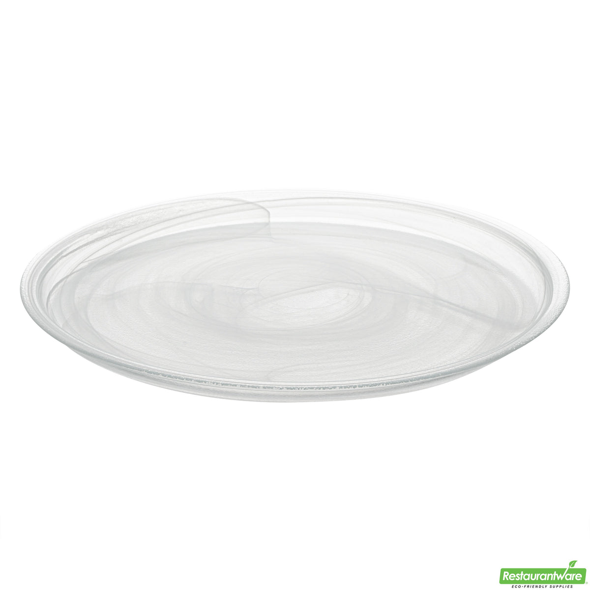 Plates, Vetri 13 x 13 x 0.75 Inch, Glass Solar, White, Round,6 - 1 COUNT