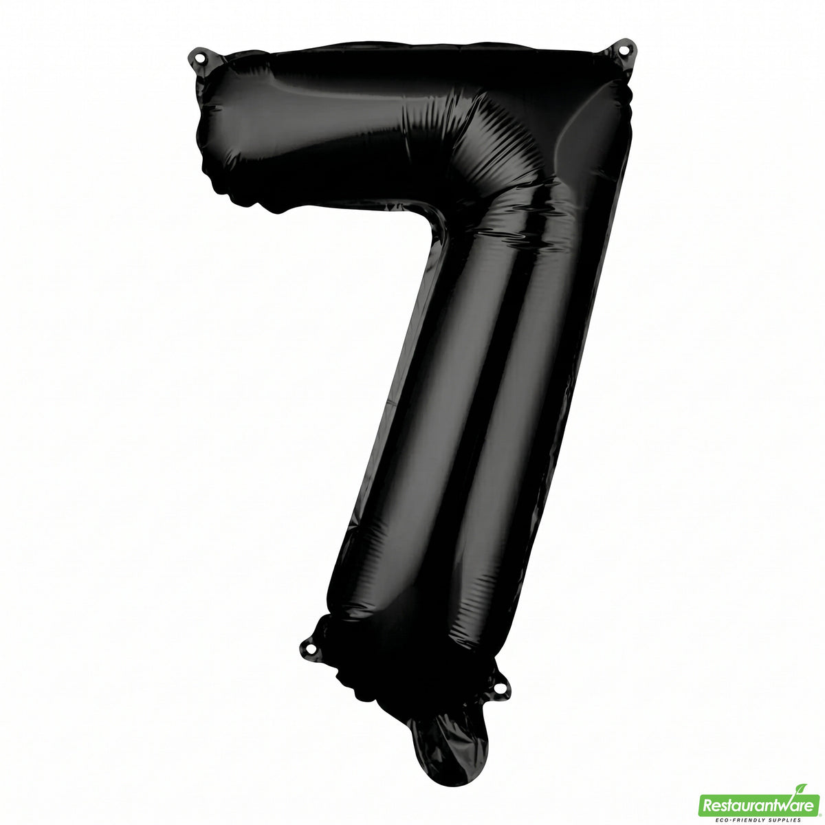 Balloon, Mylar, Balloonify 16 Inch, Number 7, Black,1 - 1 EACH