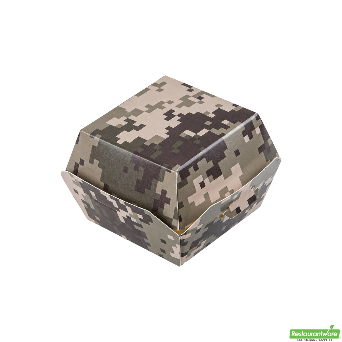 Boxes, Slider, 2.50 x 2.50 x 2 Inch, Paper, Camouflage,100 - 1 COUNT