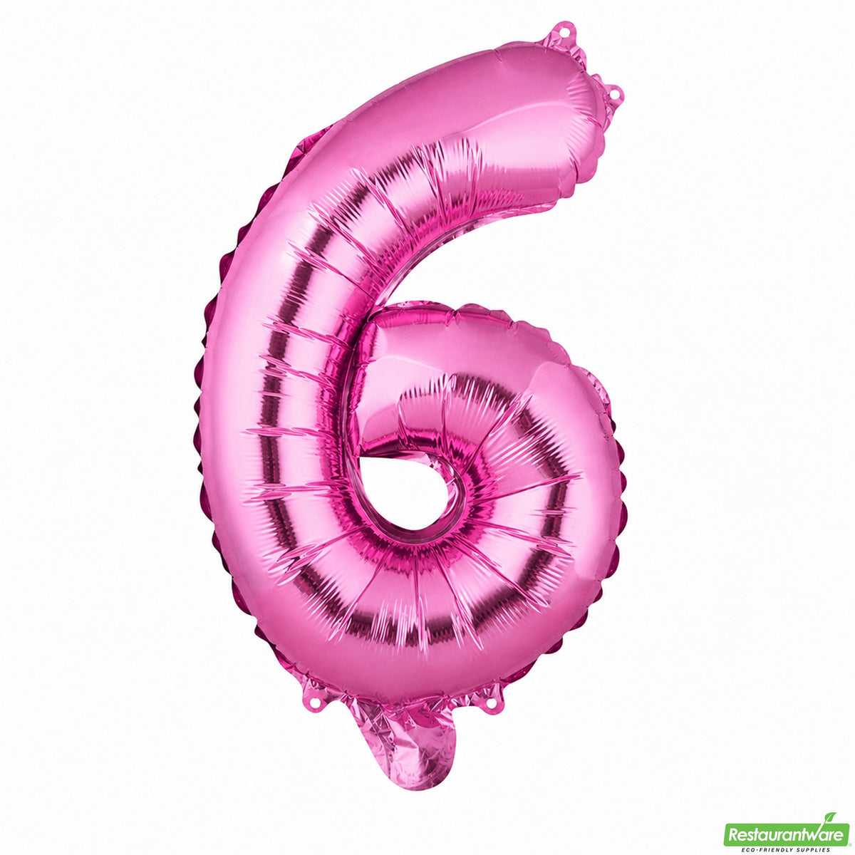 Balloon, Mylar, Balloonify 16 Inch, Number 6, Pink,1 - 1 EACH