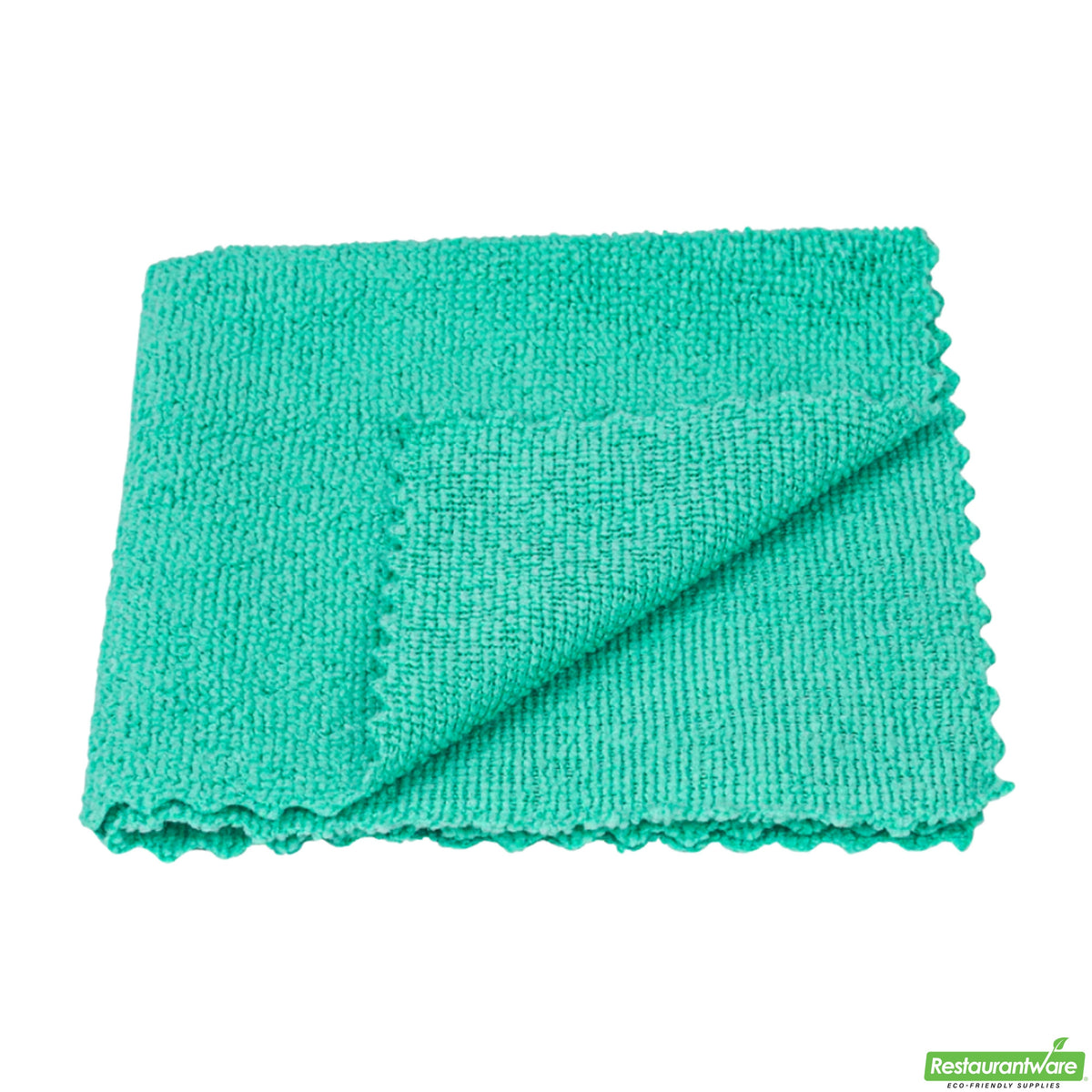 Cloths, Cleaning, Clean Tek Professional, Green, 11.75 x 11.75 Inch,10 - 25 COUNT