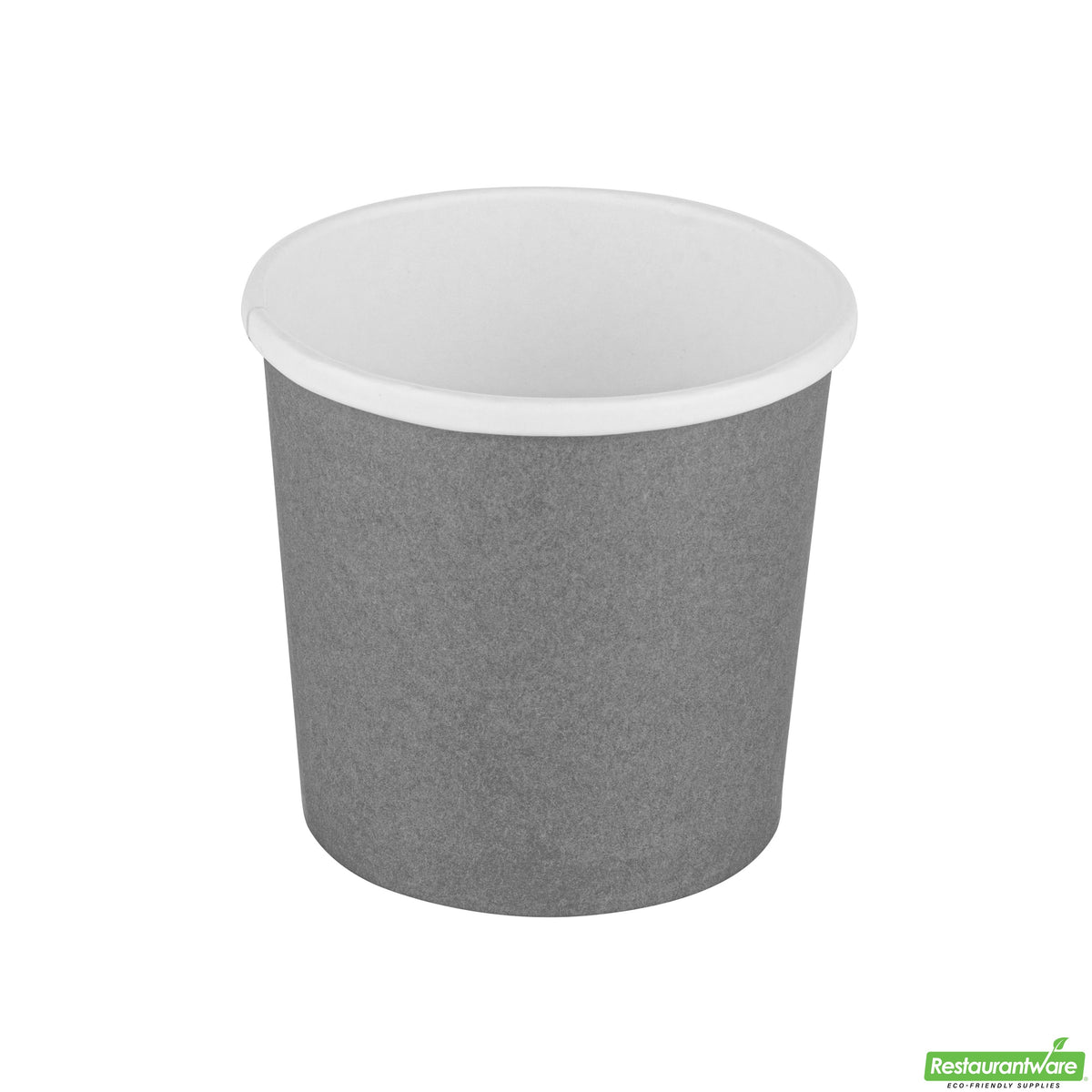Cups, Soup, Bio Tek 12 Ounce 3.5 Inch, Paper, Gray, Round,1 - 200 COUNT