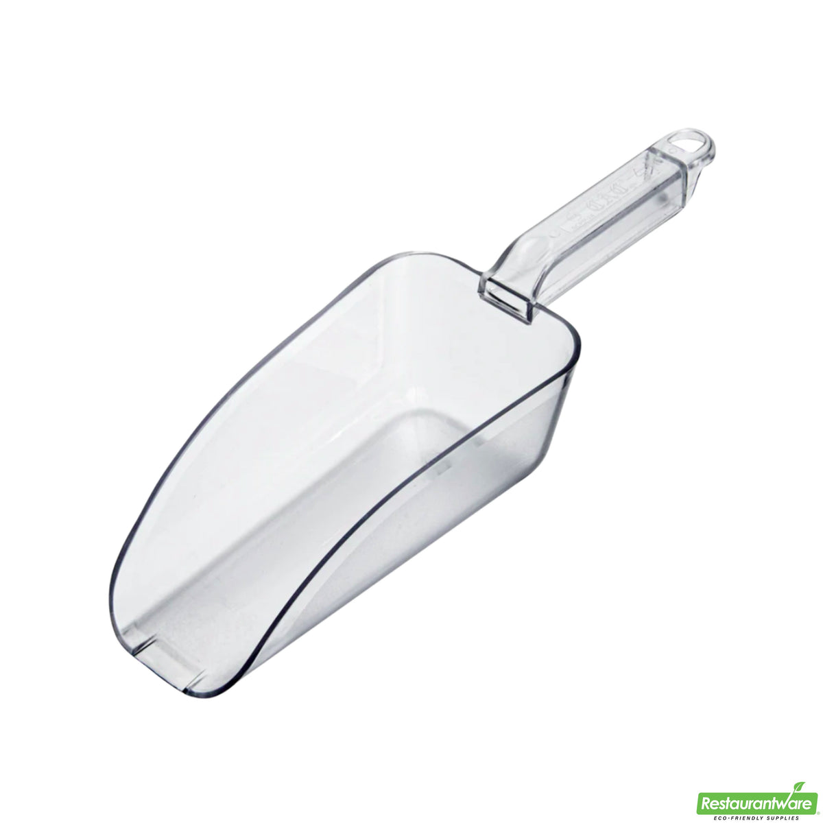 Ice Scoop, 24 Ounce, Plastic, Clear, 13 x 4 x 3 Inch,1 - 1 EACH