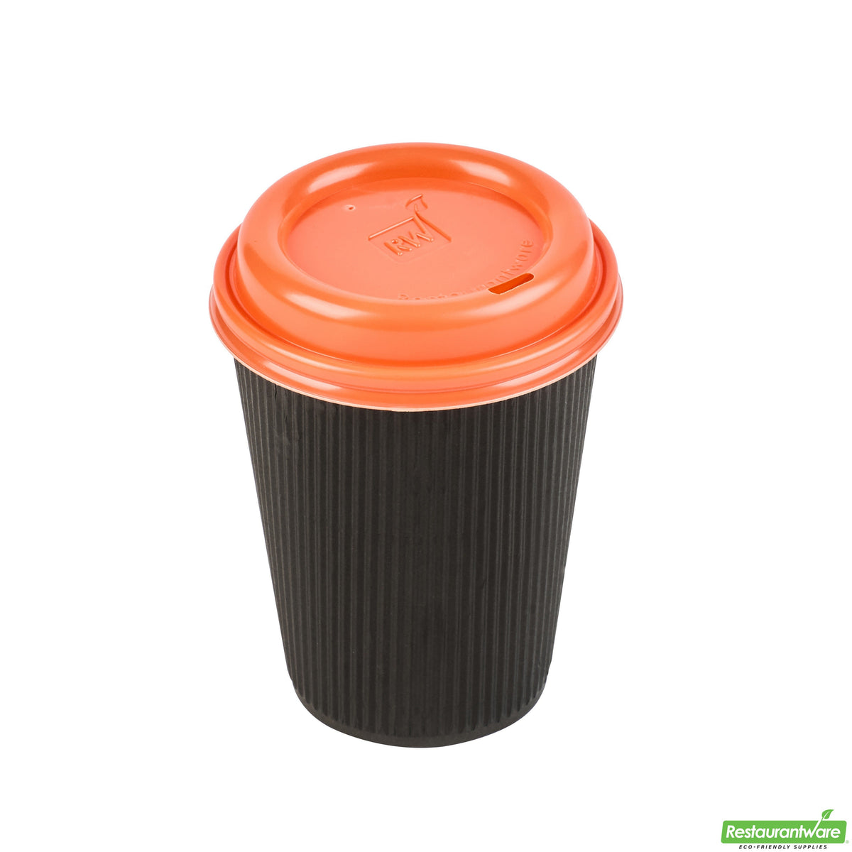 Lids, Sip-Thru, Plastic, Tangerine Orange, for 8/12/16/20 Ounce Cups,1 - 500 COUNT