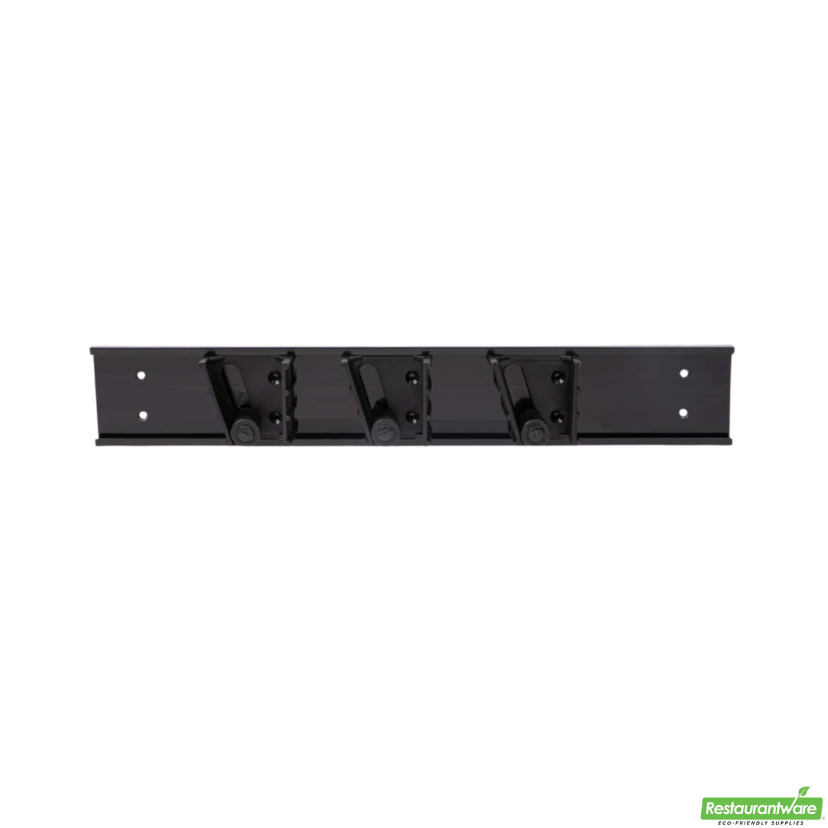 Tool Holder, Hang-Up, 17.75 x 2.75 x 1.75 Inch, 3-Slot, Black Plastic,1 - 1 EACH