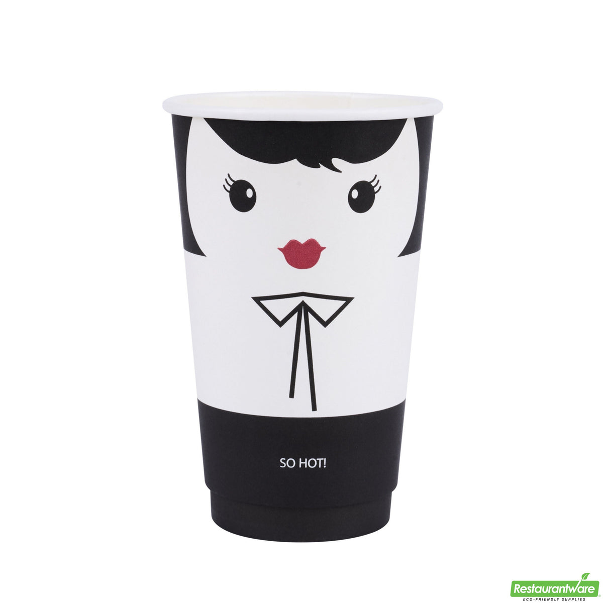 Cups, Hot, 16 Ounce, Paper, Madame, Double Wall,1 - 500 COUNT