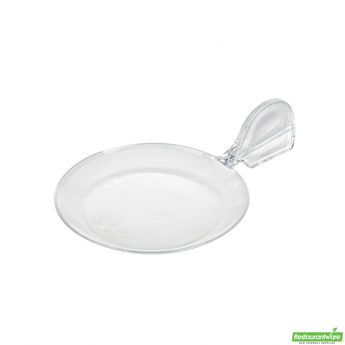 Plates, Tasting, Plastic, Clear Fish Design, Heavyweight,1 - 100 COUNT