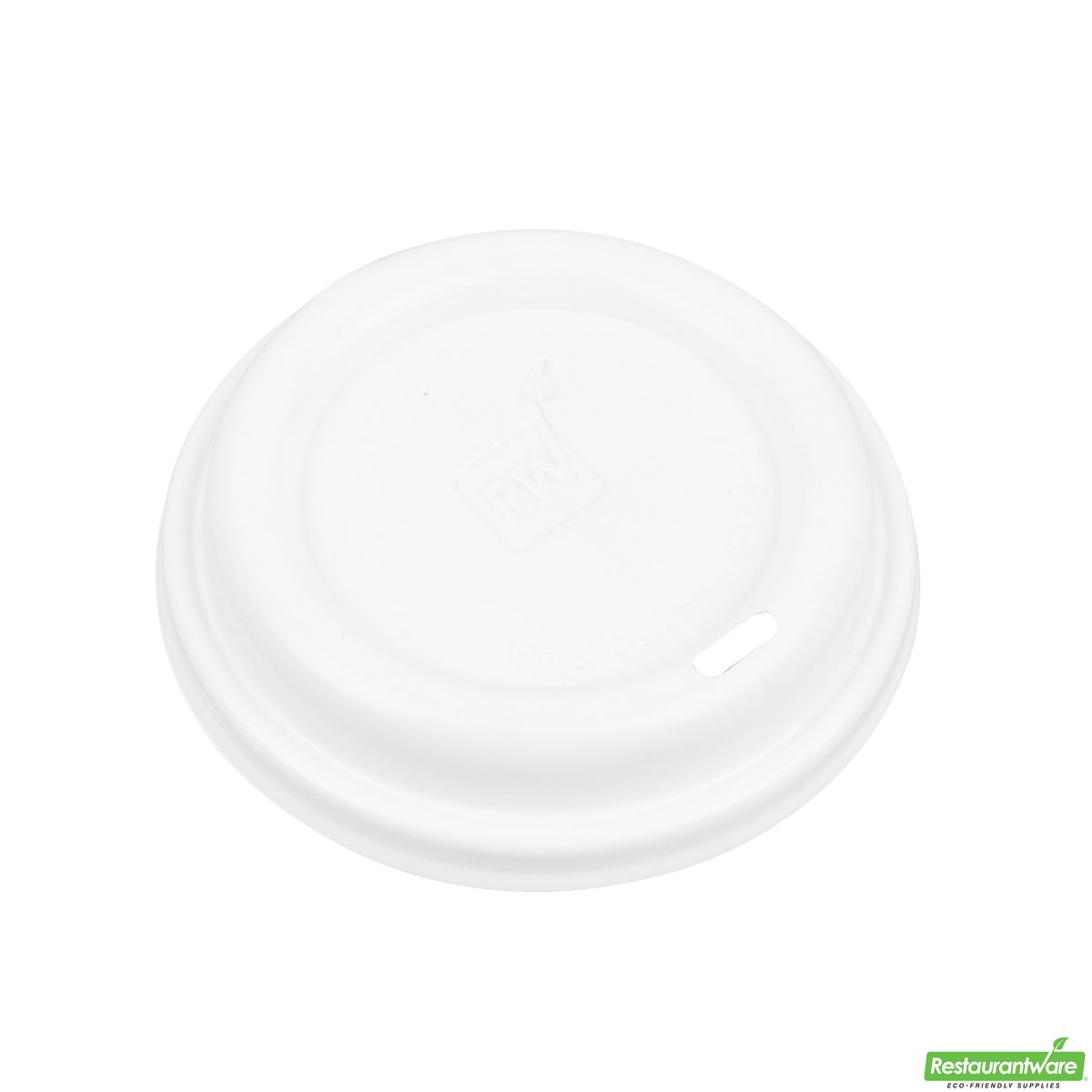 Lids, Flat, Restpresso, Plastic, White, for 8/12/16 Ounce Cups,1 - 500 COUNT