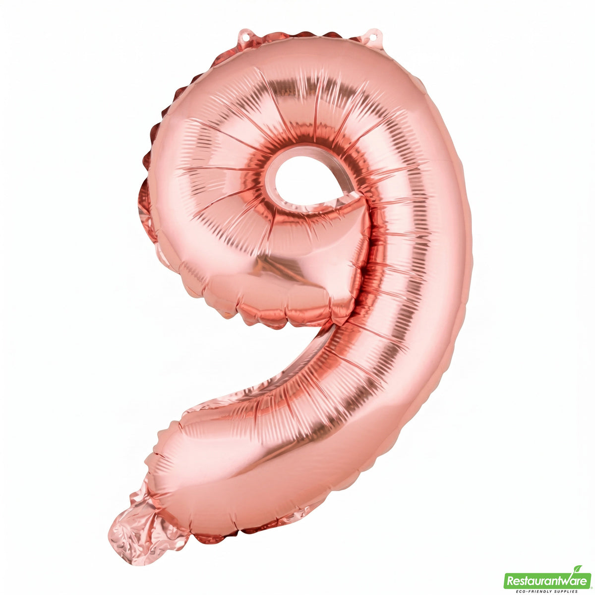 Balloon, Mylar, Balloonify 16 Inch, Number 9, Rose Gold,1 - 1 EACH