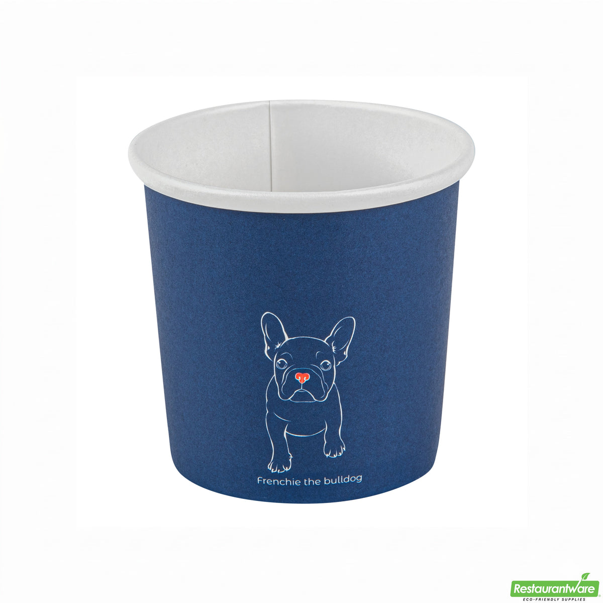 Containers, Soup, Bio Tek 12 Ounce, Paper, Frenchie, 3.50 x 3.50 x 3.50 Inch, Round,8 - 25 COUNT