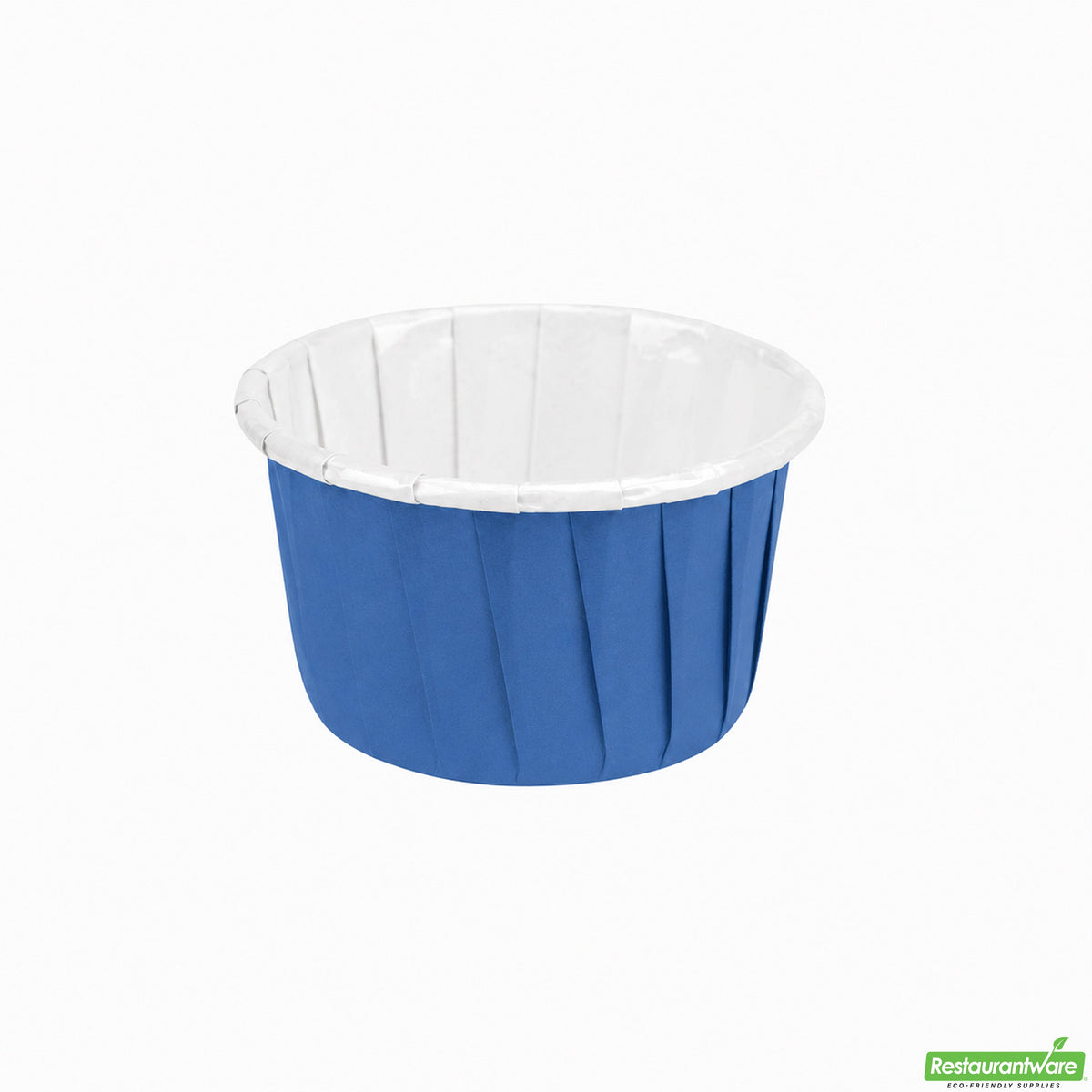 Cups, Baking, 1 Ounce, Paper, Midnight Blue, Pleated, Small 2 x 2 x 1.25 Inch, Round,200 - 1 COUNT