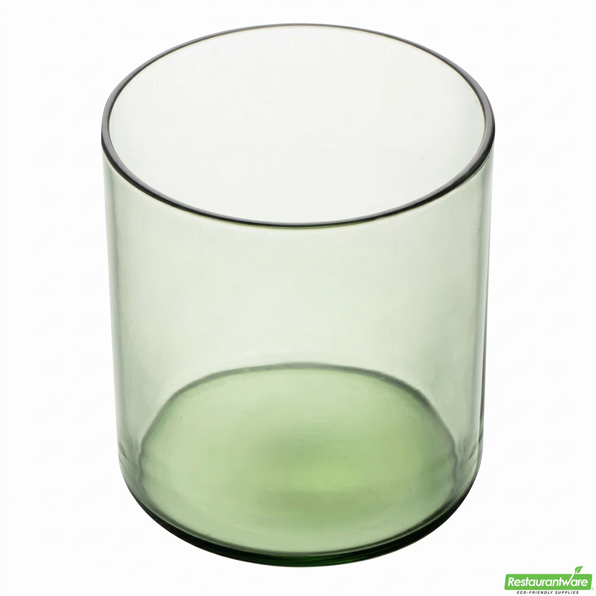 Glasses, Old-Fashioned, Vetri, 10 Ounce, Green, 3.25 x 3.25 x 3.50 Inch,4 - 6 COUNT