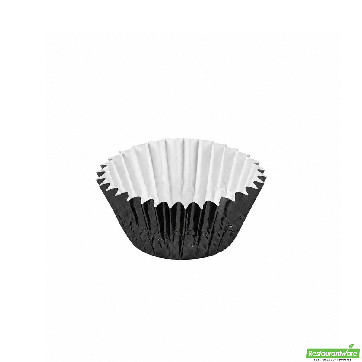 Cups, Baking, 0.4 Ounce, Foil-Coated, Metallic Black, 0.4 Ounce,1 - 200 COUNT