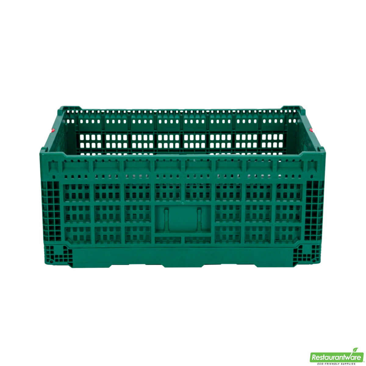 Crate, Milk, Cater Tek 43 Liter, Collapsible, Green, Rectangular, Stackable,1 - 1 EACH