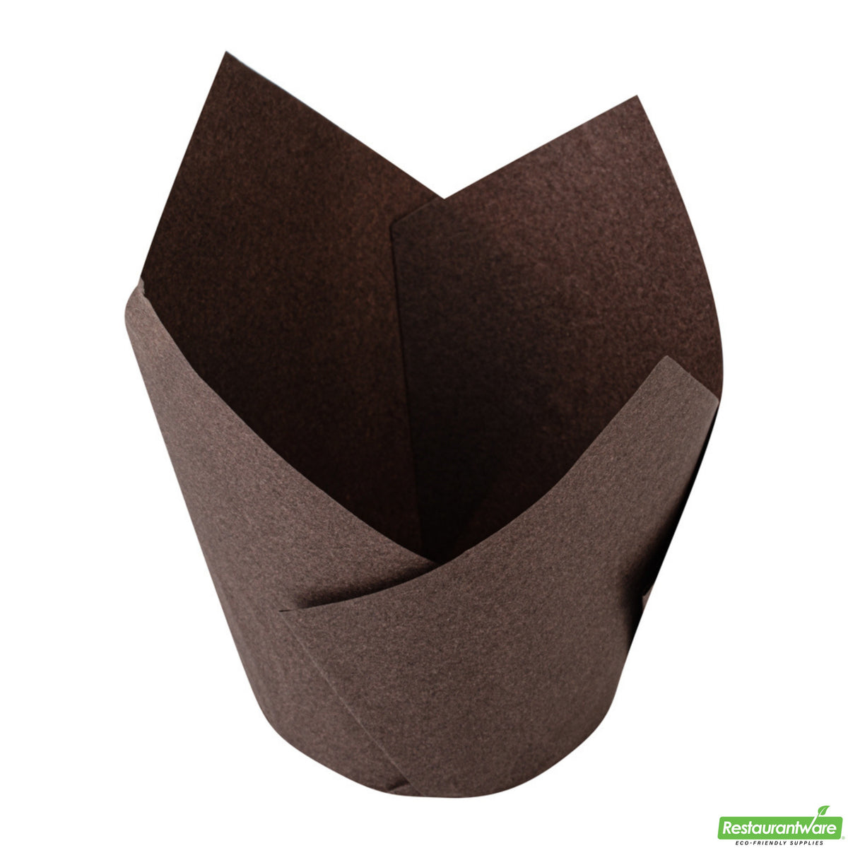Cups, Baking, Panificio 3.5 Ounce, Paper Tulip, Brown,500 - 1 COUNT