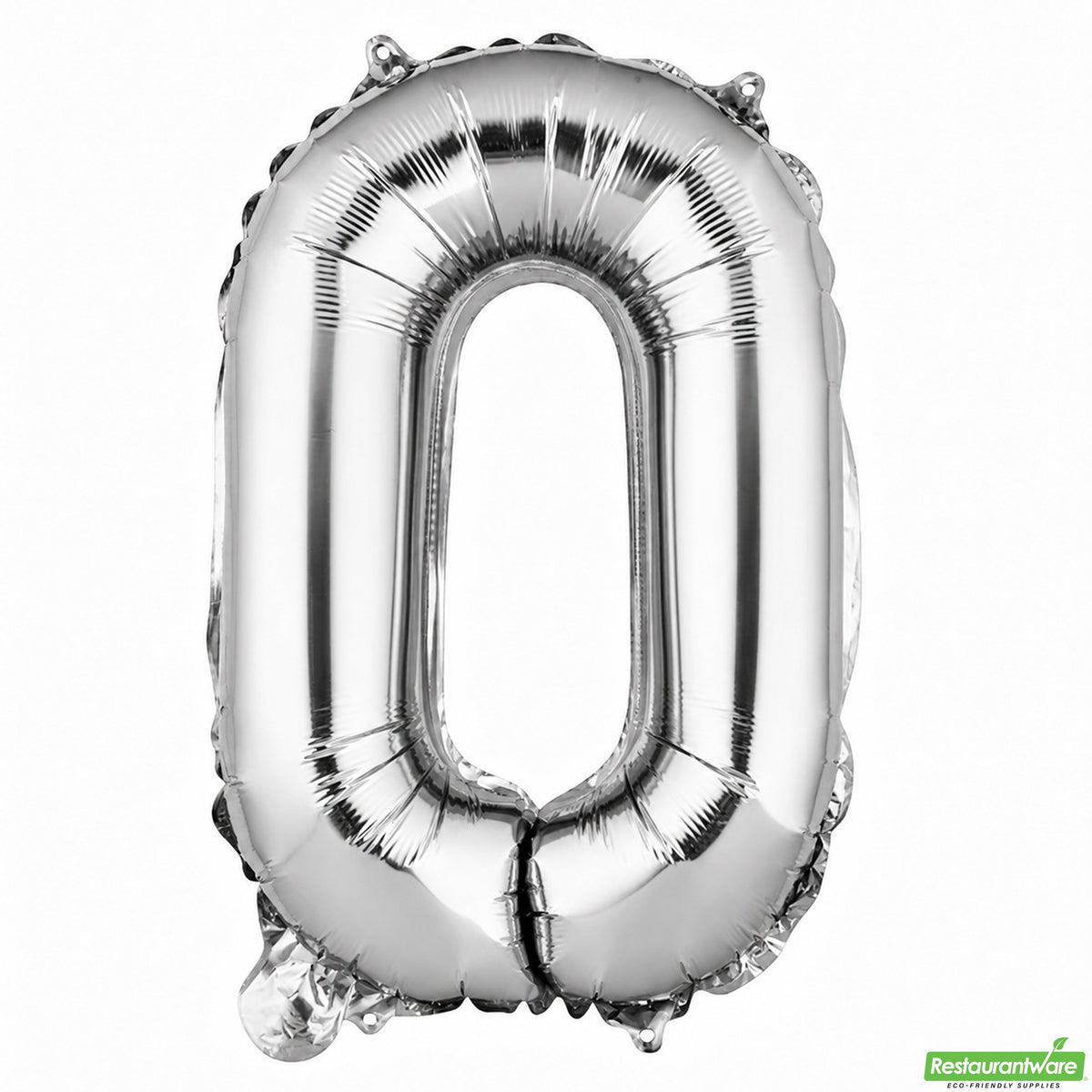 Balloon, Mylar, Balloonify 16 Inch, Number 0, Silver,1 - 1 EACH