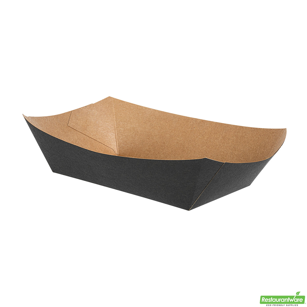 Trays, Food, 6.6 Inch, Paper, Black, 6.6 Linear Inch,1 - 200 COUNT