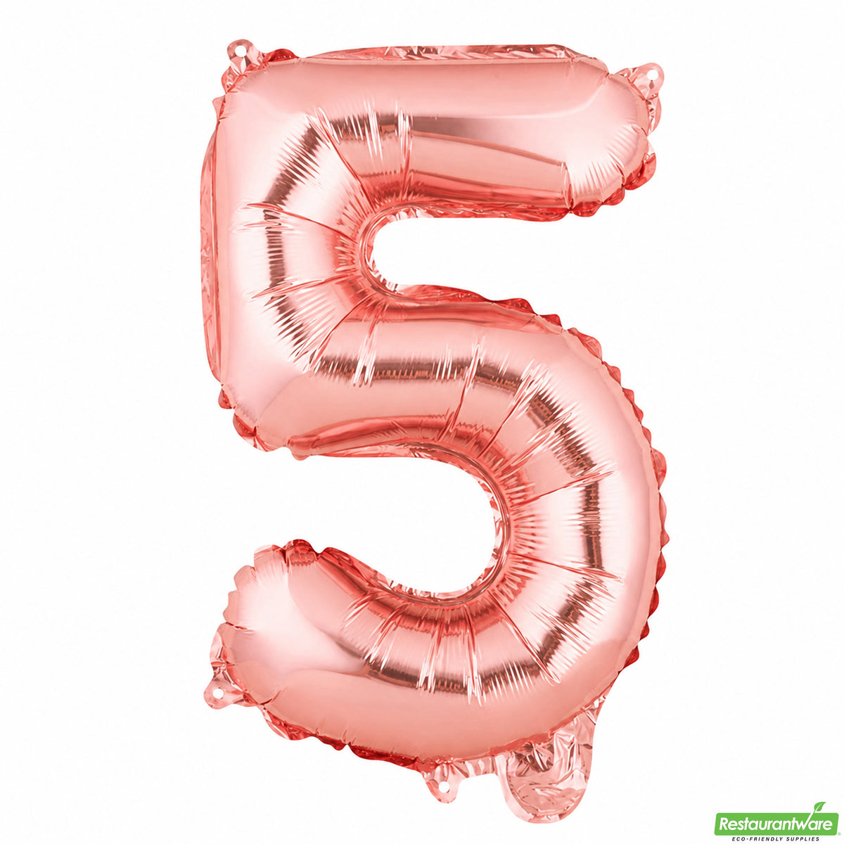 Balloon, Mylar, Balloonify 16 Inch, Number 5, Rose Gold,1 - 1 EACH