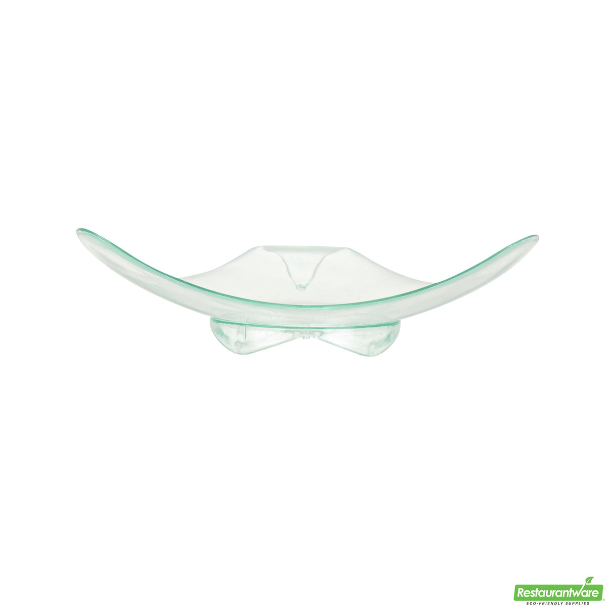 Plates, Shooting Star Appetizer, 3 Inch, Plastic, Sea Green Shooting Star Design, Triangle, Heavyweight, 3 Linear Inch,1 - 100 COUNT