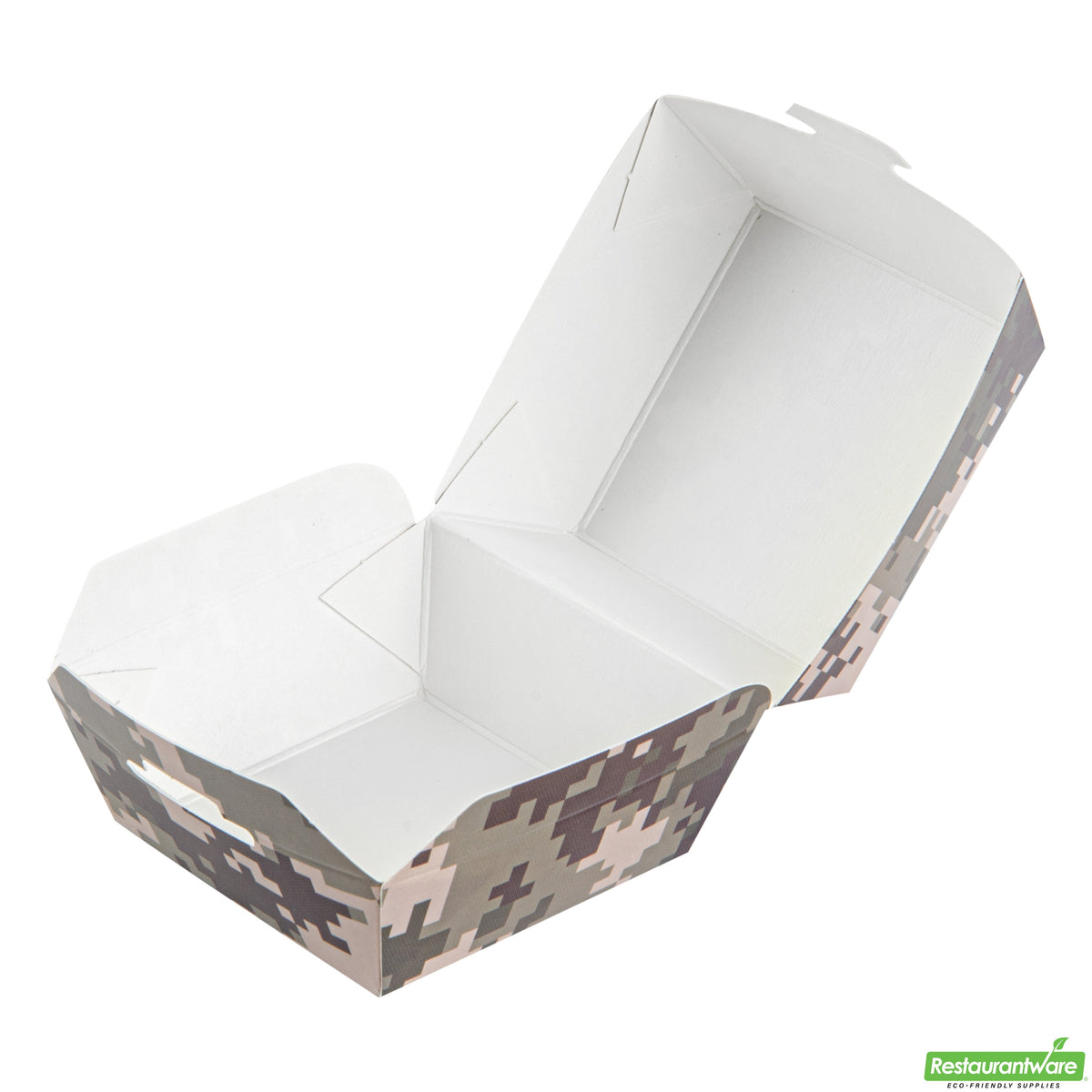 Boxes, Slider, 2.50 x 2.50 x 2 Inch, Paper, Camouflage,100 - 1 COUNT