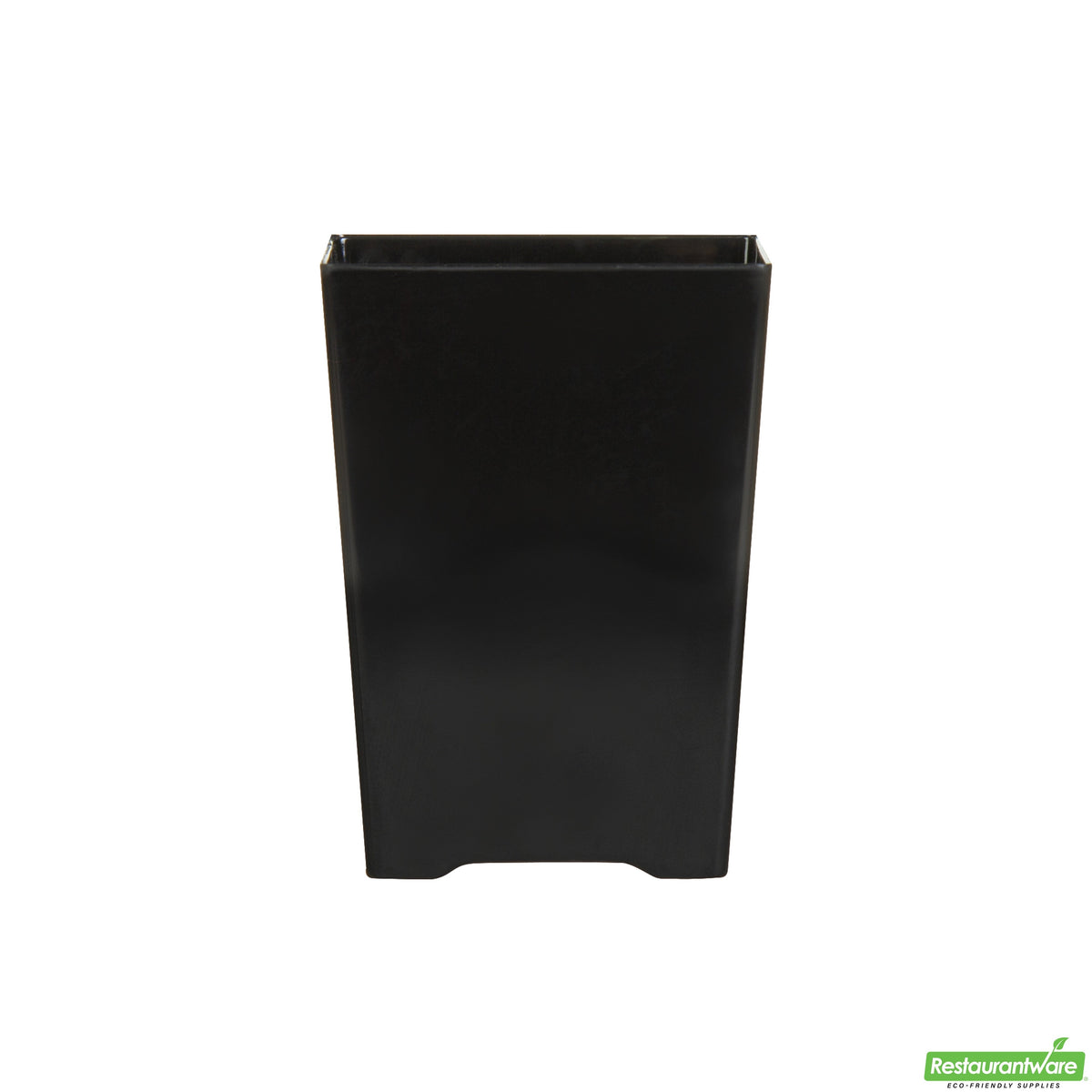 Cups, Dessert, 4 Ounce, Plastic, Black Quadrato Design, Tall Square, Heavyweight, 4 Ounce,1 - 100 COUNT