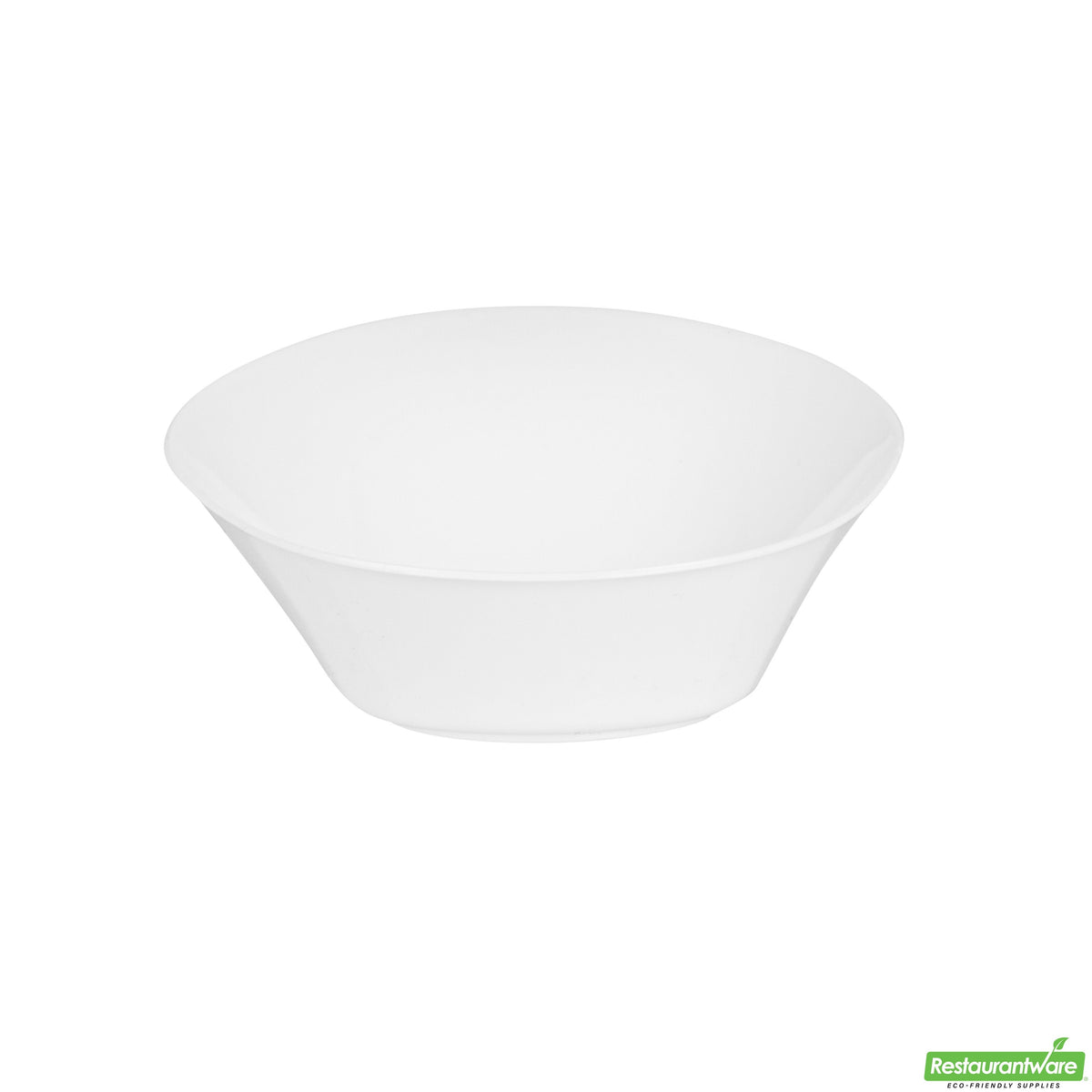 Bowls, Ellipse, Plastic, White,1 - 100 COUNT