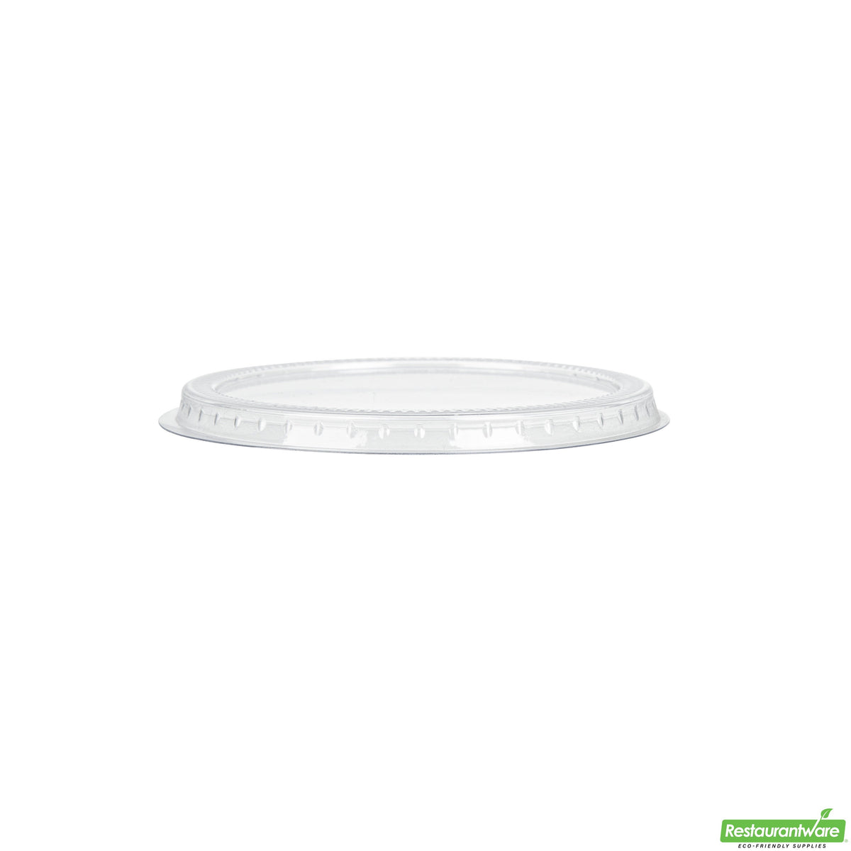 Lids, Flat, Clear, for Bodega Cups, 3 Linear Inch,1 - 100 COUNT