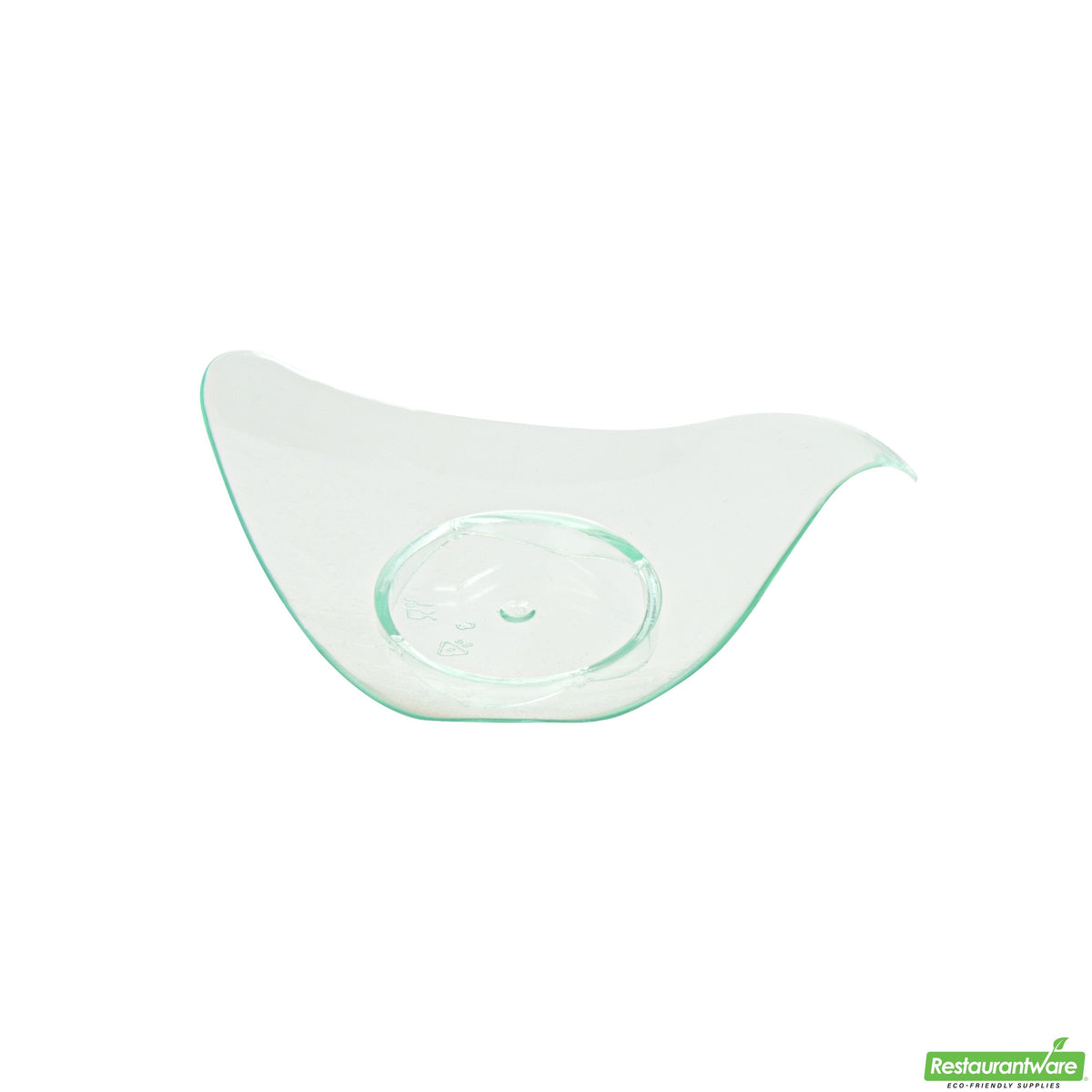 Plates, Shooting Star Appetizer, 3 Inch, Plastic, Sea Green Shooting Star Design, Triangle, Heavyweight, 3 Linear Inch,1 - 100 COUNT