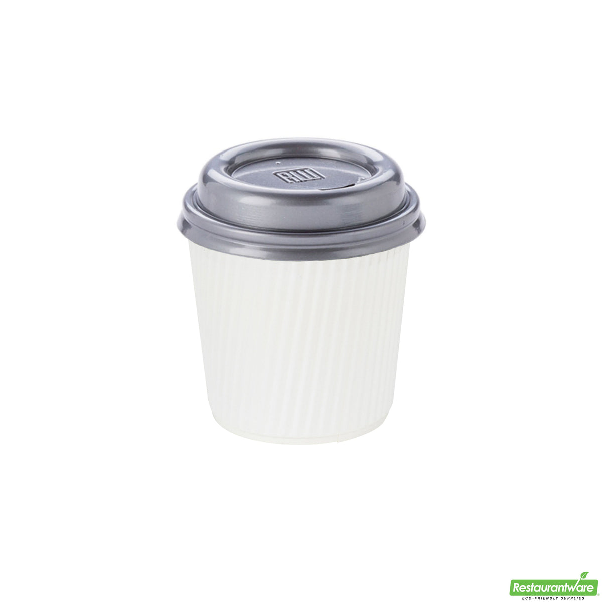 Cups, Hot, 4 Ounce, Paper, White, Ripple Wall, 4 Ounce,1 - 500 COUNT