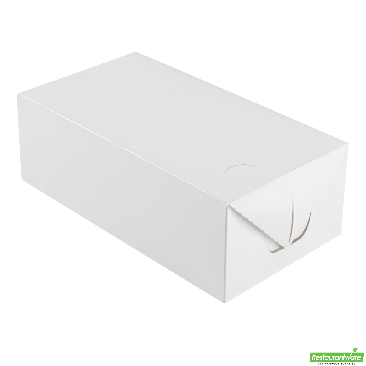 Boxes, Lunch & Chicken, Bio Tek 71 Ounce, Paper, White, 8.75 x 5 x 3 Inch, with Fast Top,16 - 25 COUNT