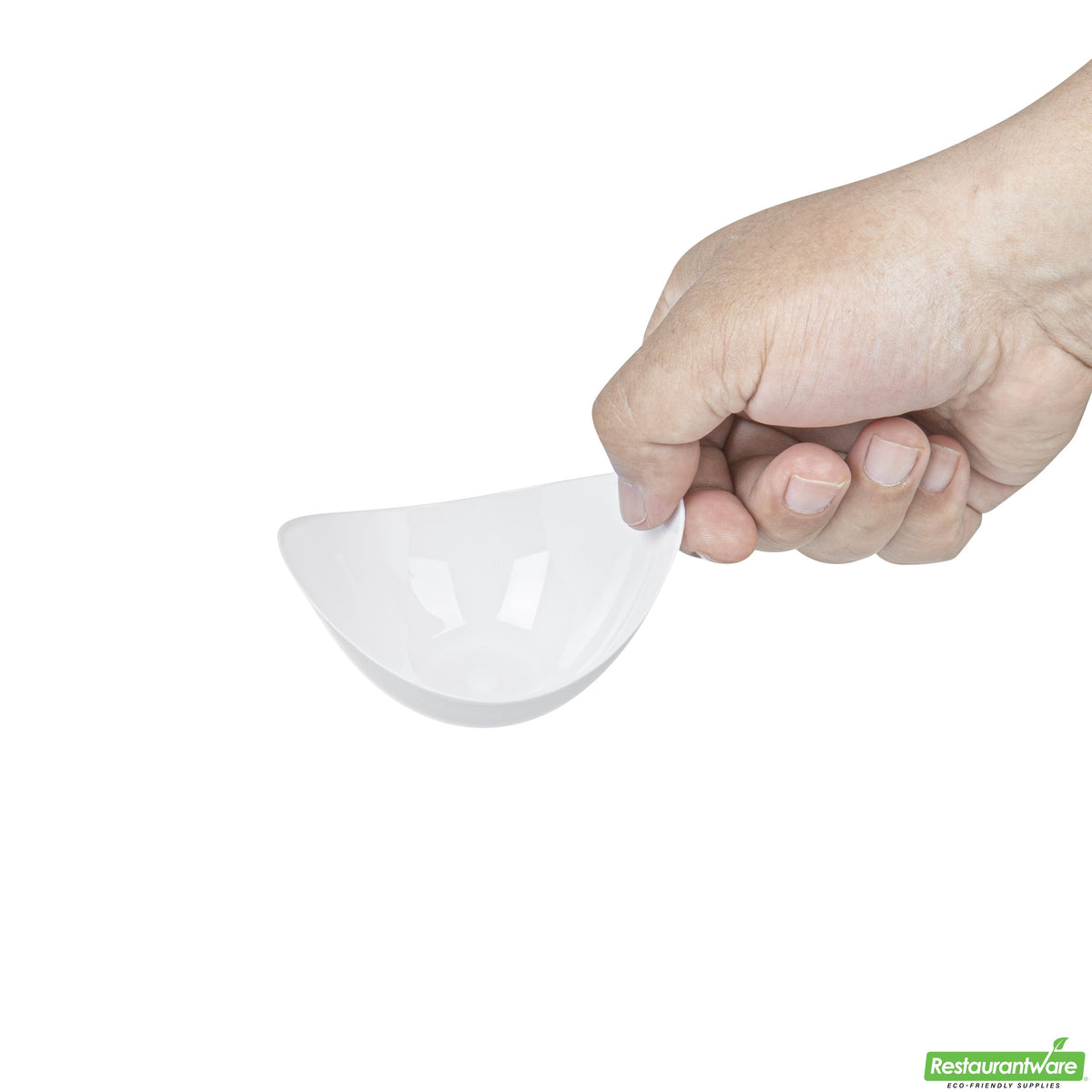 Dishes, Tasting, 2 Ounce, Plastic, White Alato Design, Scoop, Heavyweight, 2 Ounce,1 - 100 COUNT