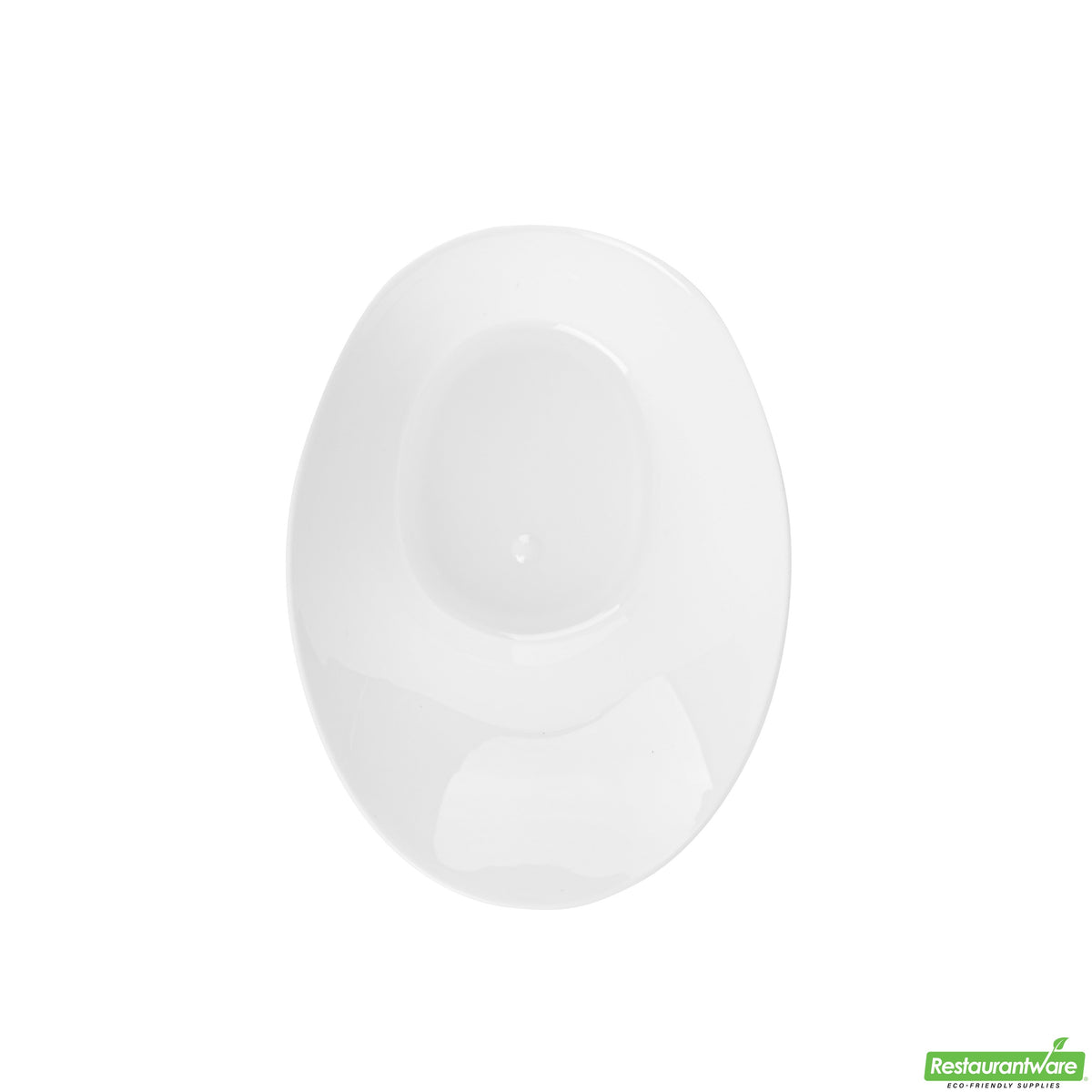 Bowls, Ellipse, Plastic, White,1 - 100 COUNT