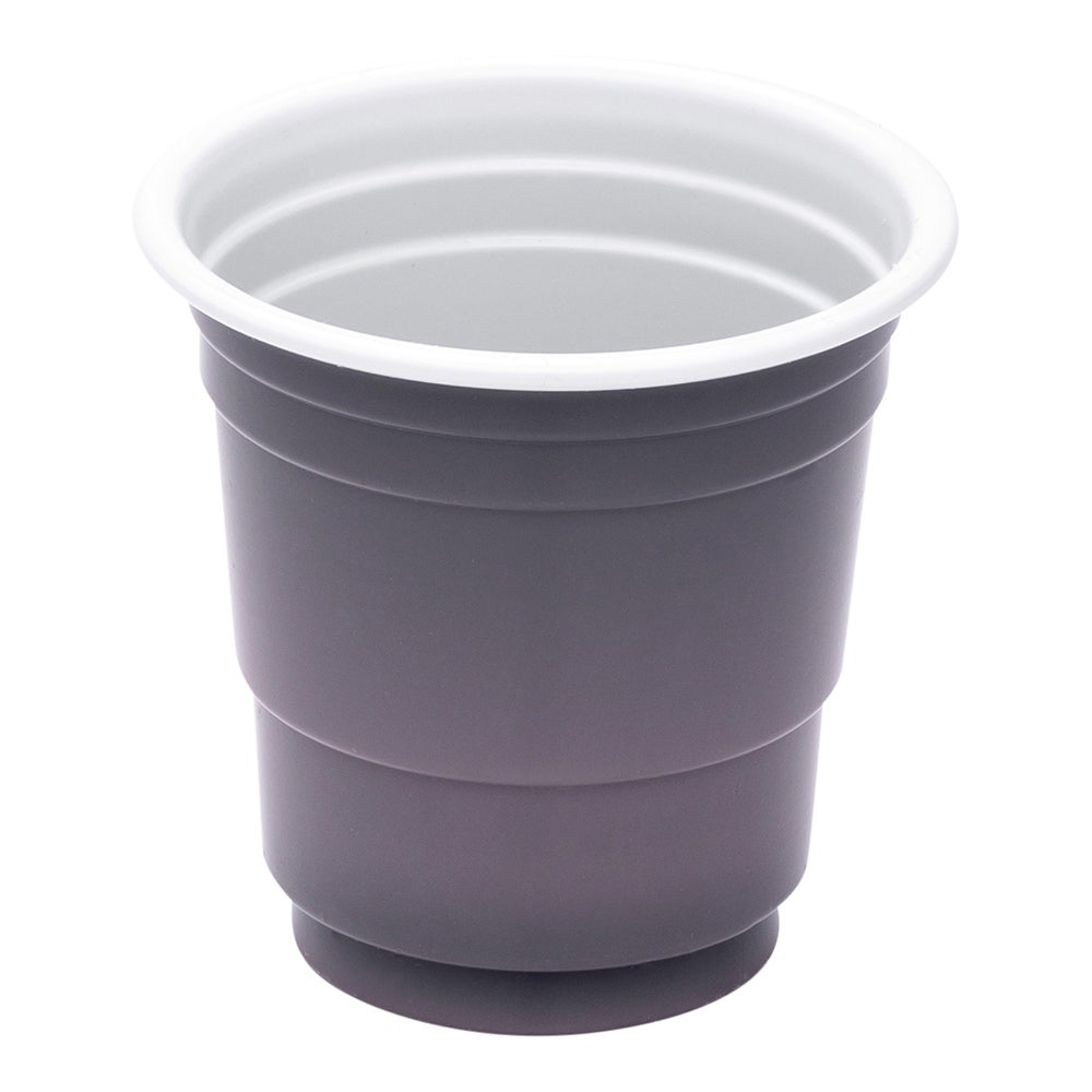 Cups, Party, 2 Ounce, Plastic, Gray,1 - 25 COUNT