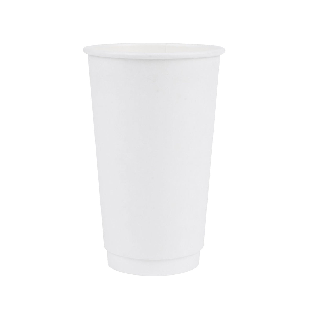 Cups, Hot, 16 Ounce, Paper, White, Double Wall,1 - 25 COUNT