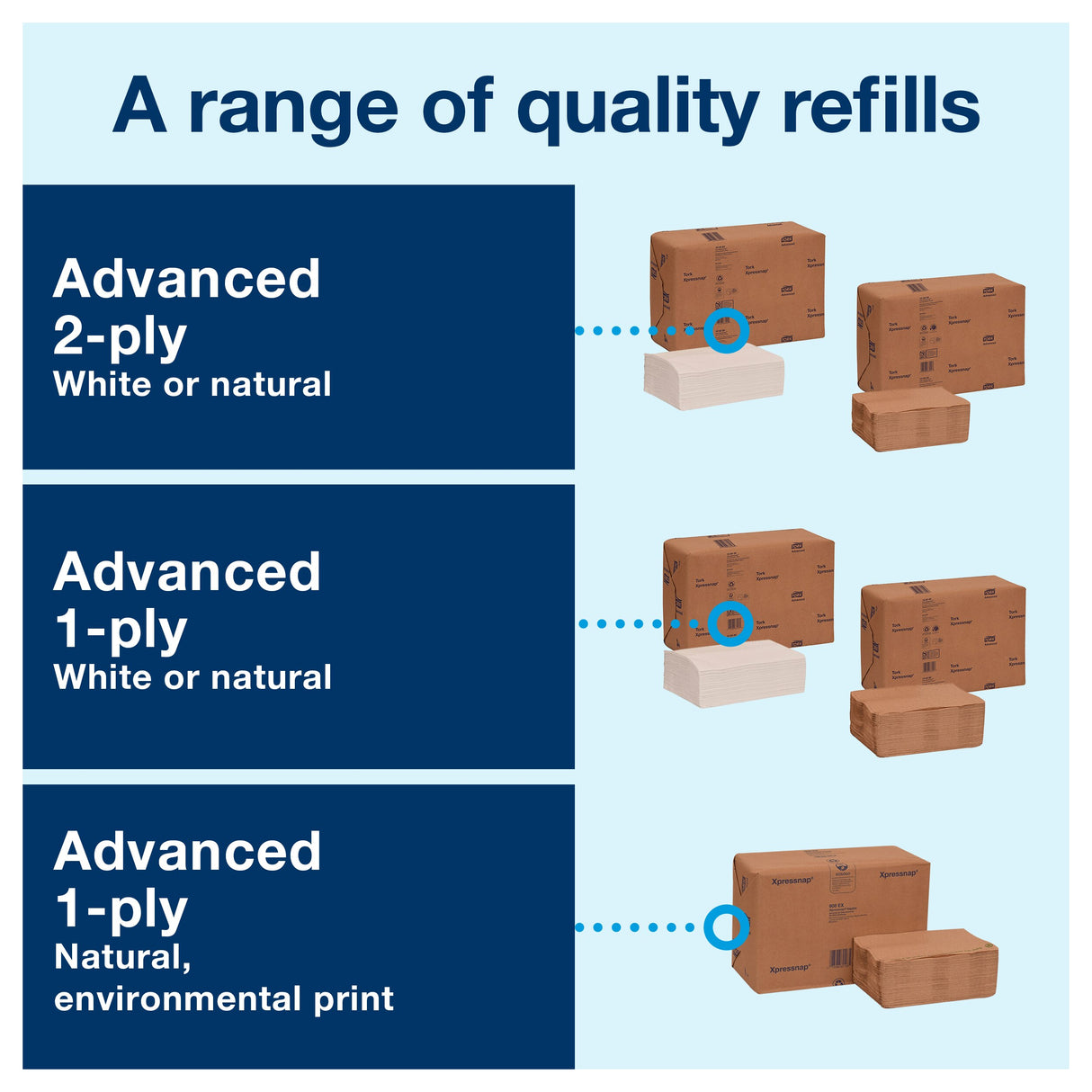 Dispenser, Tabletop Napkin, Xpressnap, Black,1 - 1 EACH