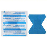 Bandages, Metal Detectable, Fabric, Fingertip, Blue,1500 - 1 EACH