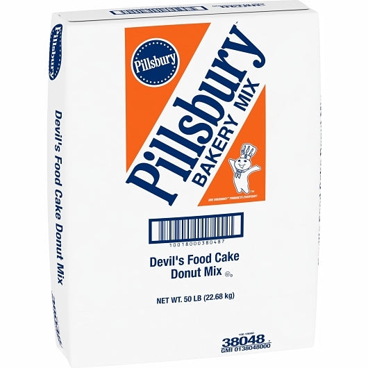 Mix, Donut, Devil's Food Cake,1 - 50 POUND