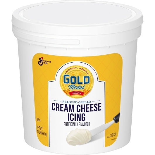 Icing, Cream Cheese, Ready-to-Spread, Shelf-Stable,2 - 11 POUND
