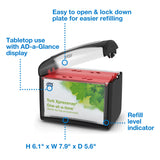 Dispenser, Tabletop Napkin, Xpressnap, Black,1 - 1 EACH
