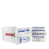 Cabinet, First Aid, SmartCompliance, Food Service, Plastic, includes Medicine,1 - 1 EACH