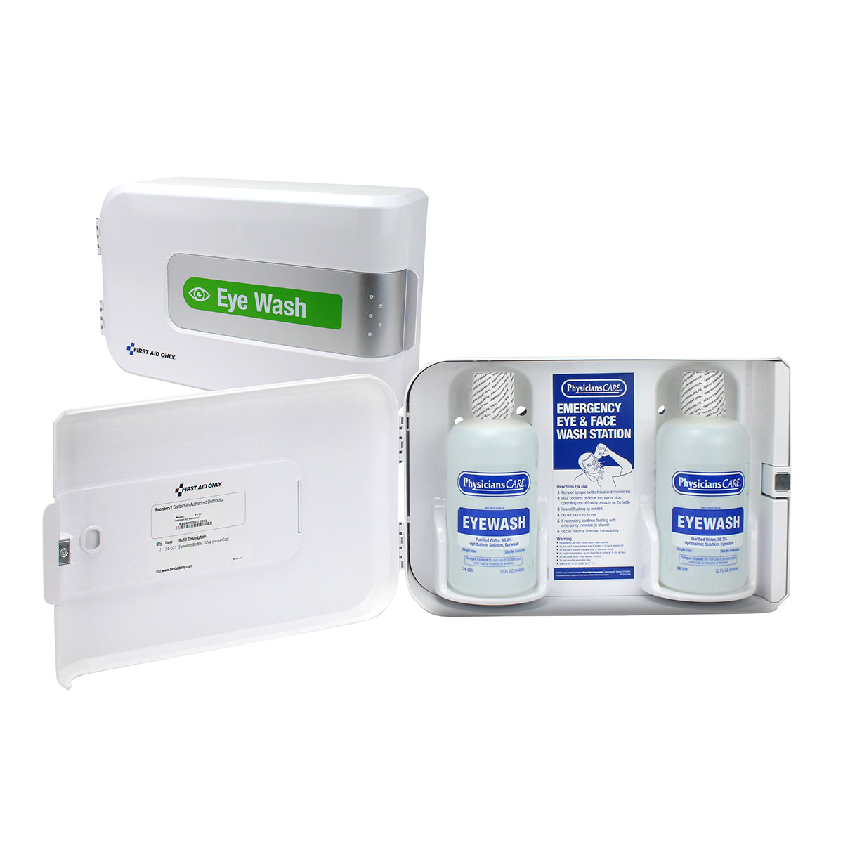 Cabinet, Eyewash, SmartCompliance, Plastic,1 - 1 EACH