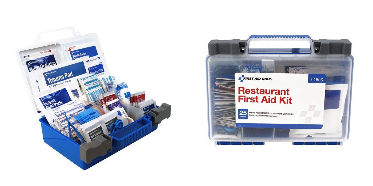 First Aid Kits, 25 Person,6 - 125 COUNT