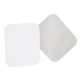 Lids, Flat, Foil-Laminated Paperboard, for Food Pan, 1 Each,1000 - 1 COUNT