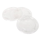Lids, Flat, White, for Eco-Products 9-24 Ounce Cold Cups, Renewable & Compostable,10 - 100 COUNT