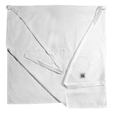 Apron, Chef Bistro, Four-Way, White, One Size, Poly/Cotton Blend,1 - 1 EACH